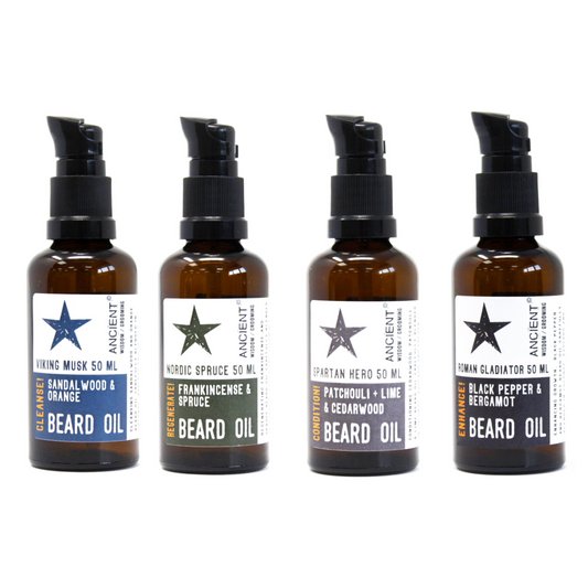 4x Beard Oils for £25