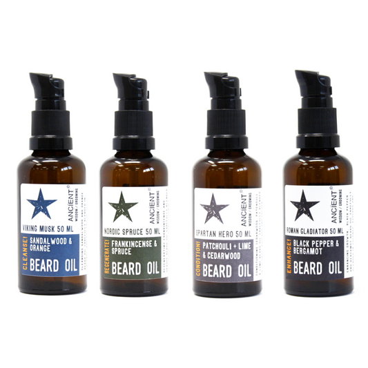 4x Beard Oils for £20