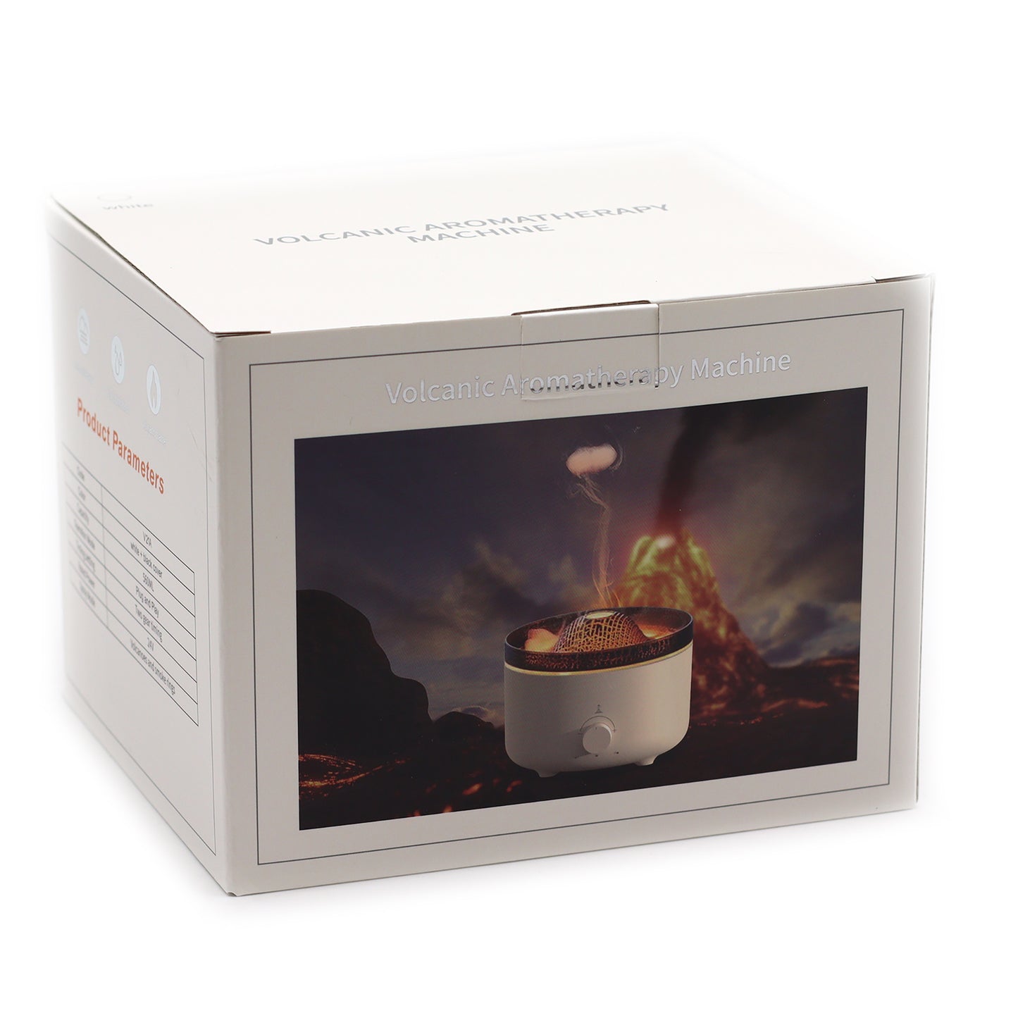 Large Volcano Effect Oil Diffuser (with plug & remote) 560ml