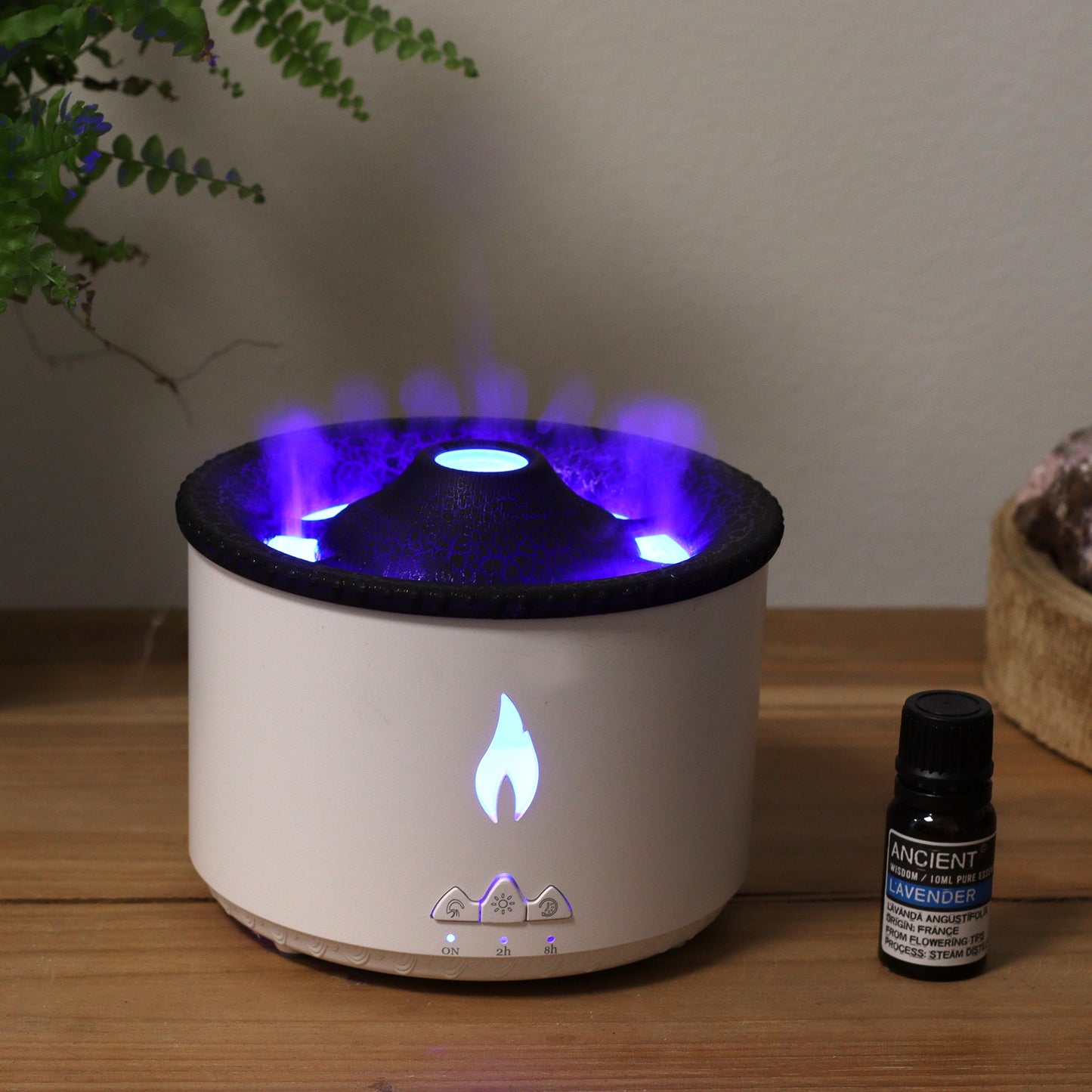 Medium Volcano Effect Oil Diffuser (with plug & remote) 360ml