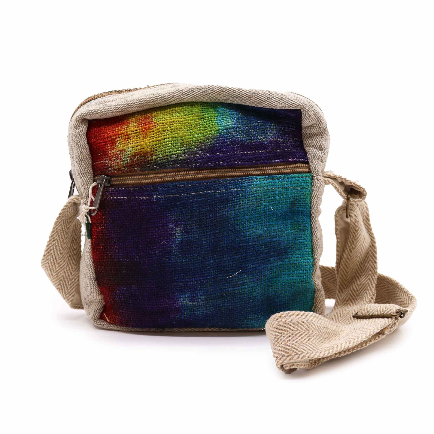 KENU Tie Dye Hemp Messenger Bag