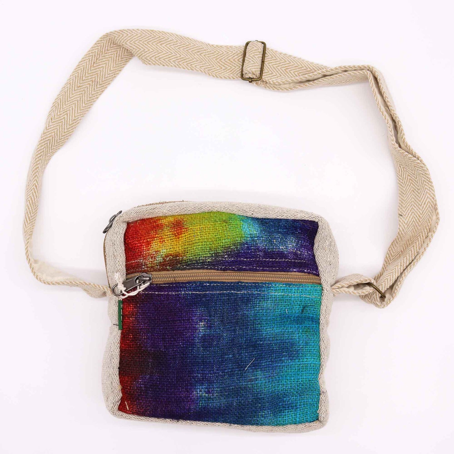 KENU Tie Dye Hemp Messenger Bag