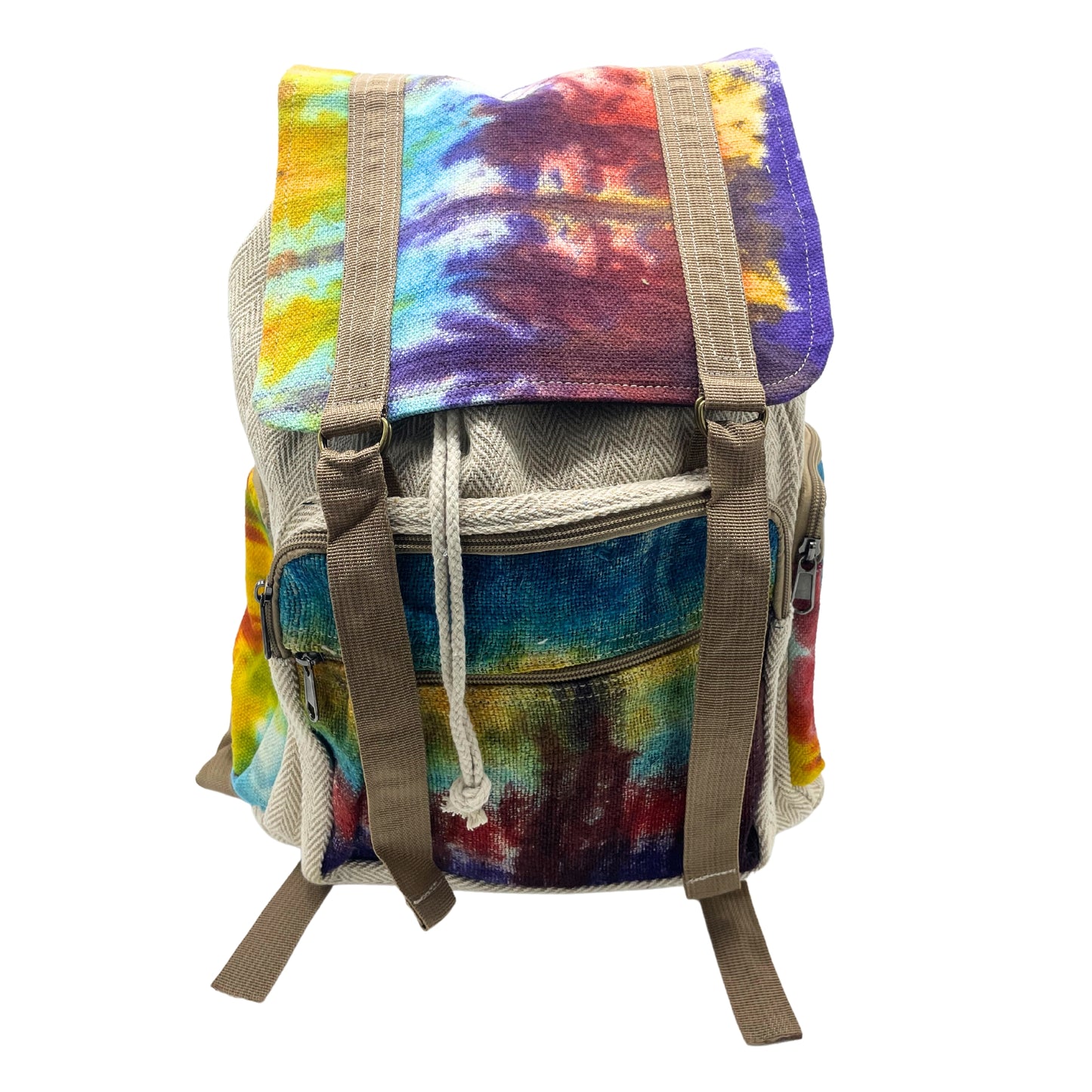 KENU Tie Dye Hemp Rucksack (Large)