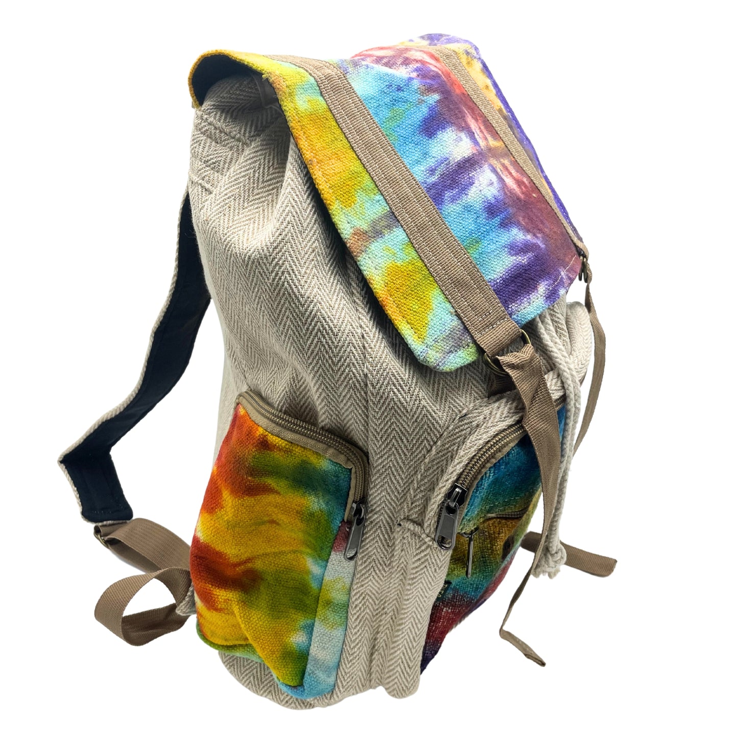 KENU Tie Dye Hemp Rucksack (Large)